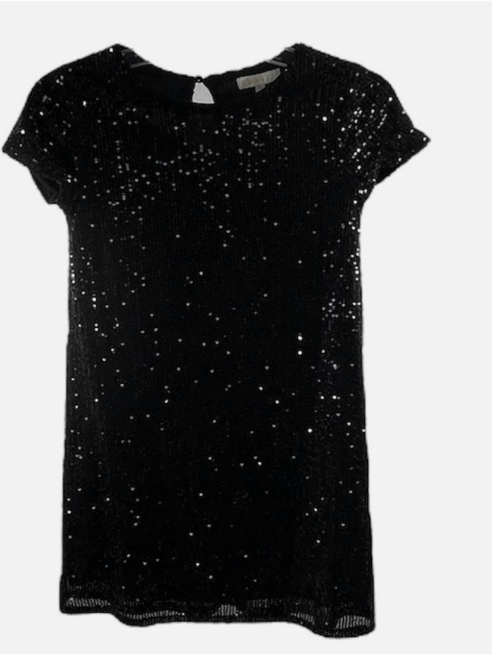GB girls Black Sequin Party Dress